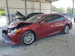 Salvage cars for sale at Cartersville, GA auction: 2020 Toyota Camry XLE