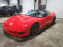 Salvage cars for sale at West Mifflin, PA auction: 2001 Chevrolet Corvette