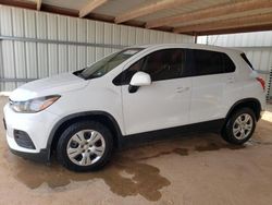 Salvage cars for sale at Andrews, TX auction: 2018 Chevrolet Trax LS