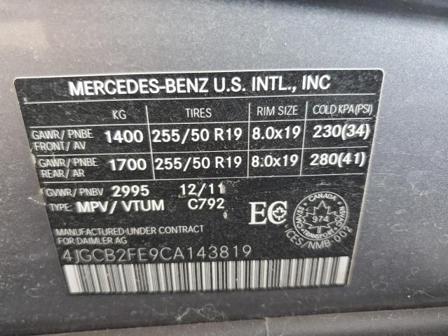 2012 Mercedes-Benz R 350 Bluetec