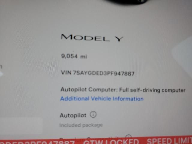 2023 Tesla Model Y