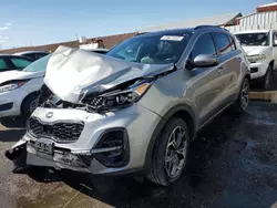 Salvage cars for sale at North Las Vegas, NV auction: 2021 KIA Sportage SX