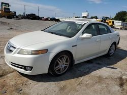 Salvage cars for sale at Oklahoma City, OK auction: 2008 Acura TL