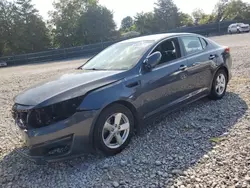 Vehiculos salvage en venta de Copart Madisonville, TN: 2015 KIA Optima LX