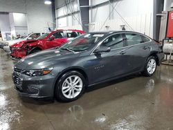 Salvage cars for sale at Ham Lake, MN auction: 2017 Chevrolet Malibu LT