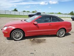 Salvage cars for sale at Houston, TX auction: 2008 Mercedes-Benz CLK 350