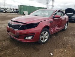 KIA salvage cars for sale: 2015 KIA Optima LX