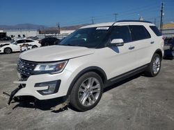 Ford salvage cars for sale: 2016 Ford Explorer Limited