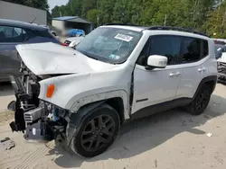 Jeep salvage cars for sale: 2017 Jeep Renegade Latitude