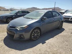 Salvage cars for sale at North Las Vegas, NV auction: 2014 Toyota Corolla L