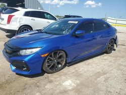 Honda salvage cars for sale: 2019 Honda Civic Sport