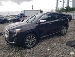 Carros salvage a la venta en subasta: 2020 GMC Terrain Denali