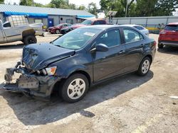 Salvage cars for sale at Wichita, KS auction: 2014 Chevrolet Sonic LS