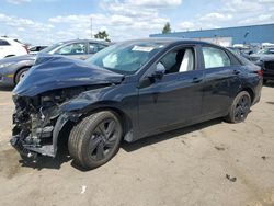 Salvage cars for sale at Woodhaven, MI auction: 2022 Hyundai Elantra SEL