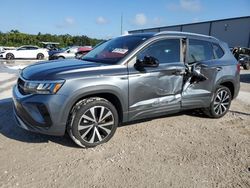 Salvage cars for sale at Apopka, FL auction: 2023 Volkswagen Taos SE