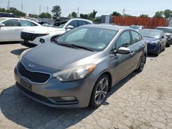 Flood-damaged cars for sale at auction: 2016 KIA Forte EX