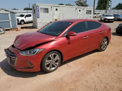 Salvage cars for sale at Oklahoma City, OK auction: 2017 Hyundai Elantra SE