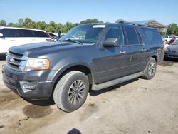 Ford Expedition salvage cars for sale: 2016 Ford Expedition EL XLT