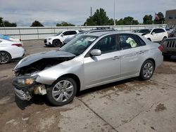 Subaru Impreza Vehiculos salvage en venta: 2011 Subaru Impreza 2.5I