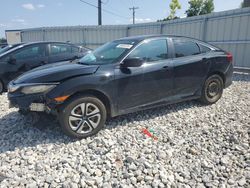 Salvage cars for sale at Wayland, MI auction: 2016 Honda Civic LX