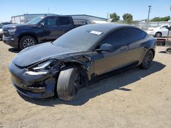 Salvage cars for sale at San Diego, CA auction: 2021 Tesla Model 3