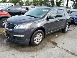 Salvage cars for sale at Bridgeton, MO auction: 2016 Chevrolet Traverse LS