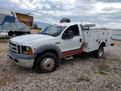 Salvage trucks for sale at Tucson, AZ auction: 2007 Ford F550 Super Duty