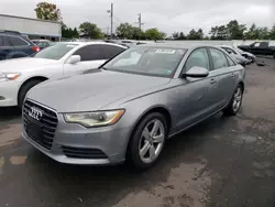 Salvage cars for sale at New Britain, CT auction: 2012 Audi A6 Premium Plus