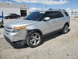 Salvage cars for sale at Farr West, UT auction: 2015 Ford Explorer Limited