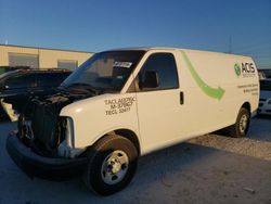 Salvage trucks for sale at Haslet, TX auction: 2015 Chevrolet Express G3500