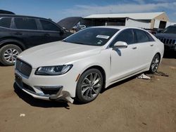 Salvage cars for sale at Brighton, CO auction: 2018 Lincoln MKZ Reserve