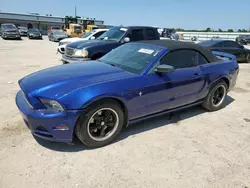 Salvage cars for sale at Harleyville, SC auction: 2013 Ford Mustang