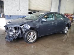 Salvage cars for sale at Ham Lake, MN auction: 2014 Toyota Corolla L