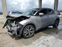 Salvage cars for sale at West Palm Beach, FL auction: 2019 Toyota C-HR XLE