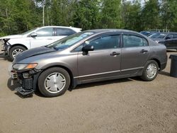 Salvage cars for sale at auction: 2009 Honda Civic DX-G