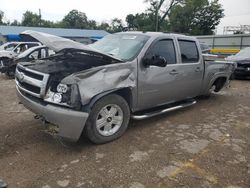 Salvage cars for sale from Copart Wichita, KS: 2007 Chevrolet Silverado K1500 Crew Cab