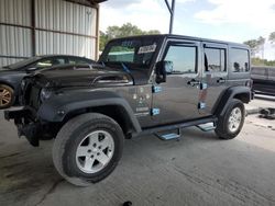 Jeep salvage cars for sale: 2018 Jeep Wrangler Unlimited Sport