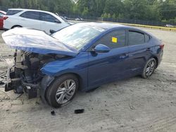 Salvage cars for sale at Waldorf, MD auction: 2020 Hyundai Elantra SEL