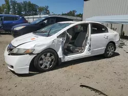 Honda salvage cars for sale: 2010 Honda Civic LX