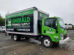 Salvage trucks for sale at Pennsburg, PA auction: 2021 Isuzu NPR HD