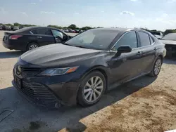 Salvage cars for sale from Copart San Antonio, TX: 2018 Toyota Camry L