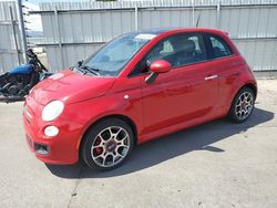 Fiat salvage cars for sale: 2015 Fiat 500 Sport