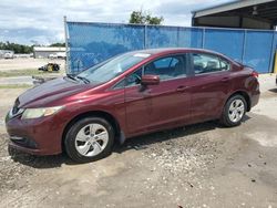 Honda salvage cars for sale: 2015 Honda Civic LX