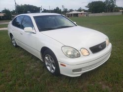 Salvage cars for sale from Copart Orlando, FL: 2003 Lexus GS 300