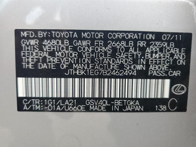 2011 Lexus ES 350