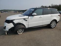 Salvage cars for sale from Copart Brookhaven, NY: 2016 Land Rover Range Rover Sport HSE