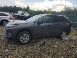 Salvage cars for sale at Candia, NH auction: 2024 Toyota Rav4 LE