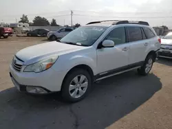 Salvage cars for sale at Nampa, ID auction: 2010 Subaru Outback 2.5I Limited