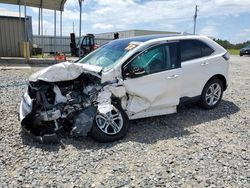 Salvage cars for sale at Tifton, GA auction: 2018 Ford Edge Titanium