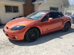 Mitsubishi salvage cars for sale: 2007 Mitsubishi Eclipse Spyder GS